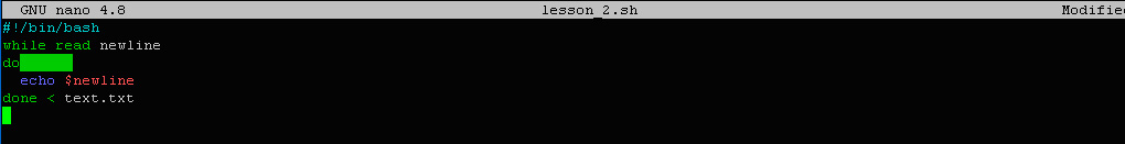 �������������� ����� lesson_2.sh