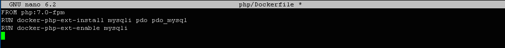   Dockerfile