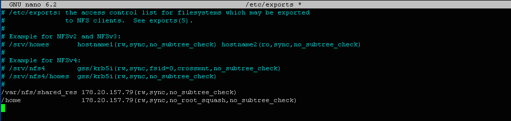 �������������� ����� � nano