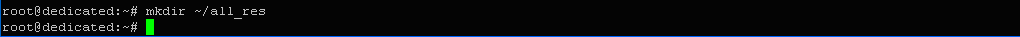 $ mkdir ~/all_res