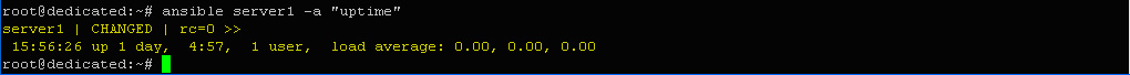  uptime    .