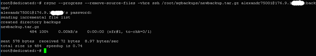 sending incremental file list