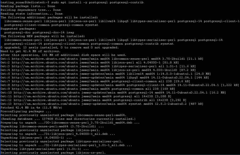 ���������� PostgreSQL