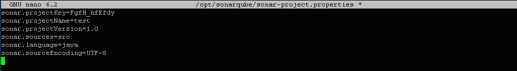 ��� ����� sonar-project.properties