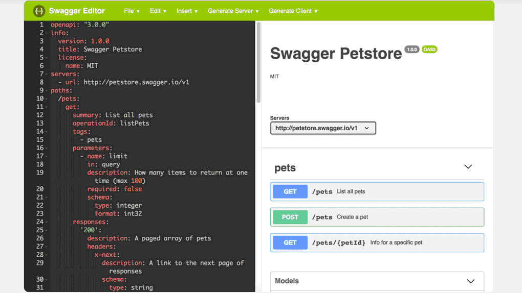  Swagger Editor