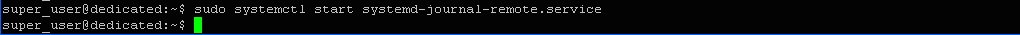 ������ systemd-journal-remote