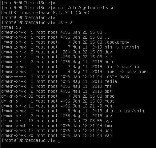 Версия и список дирректорий