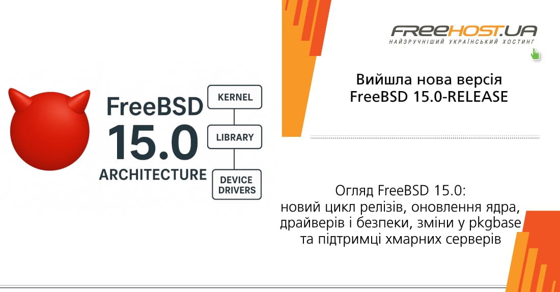 ����� FreeBSD 15.0: ����� ���� �����, ��������� ����, �������� � �������, ���� � pkgbase �� �������� ������� �������