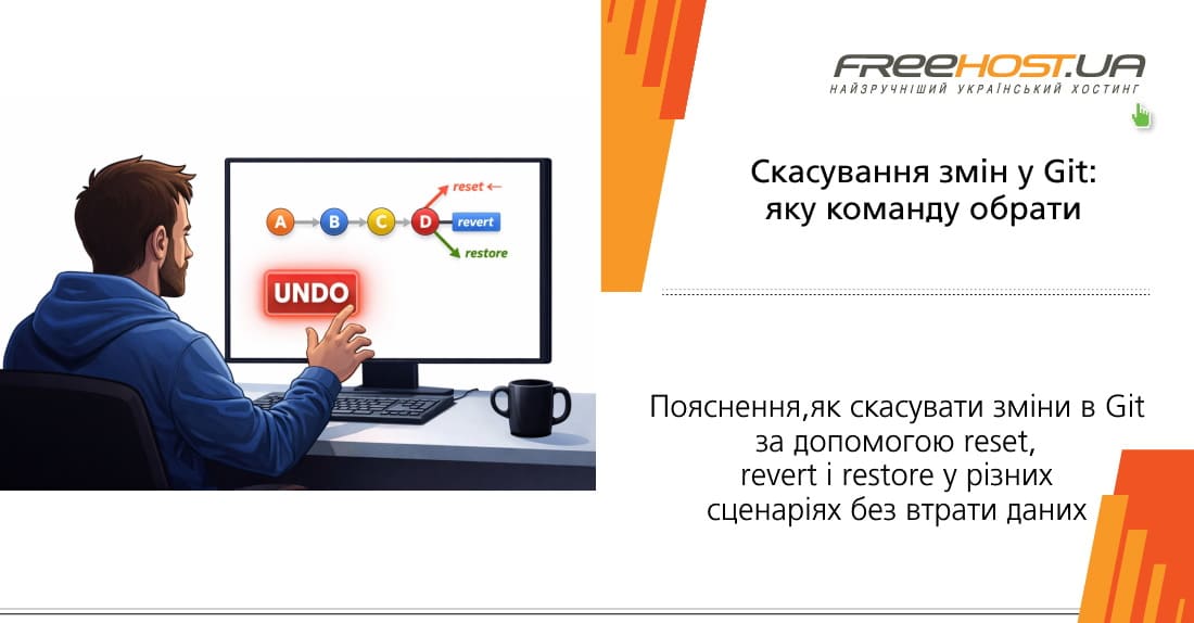 ���������, �� ��������� ���� � Git �� ��������� reset, revert � restore � ����� �������� ��� ������ �����