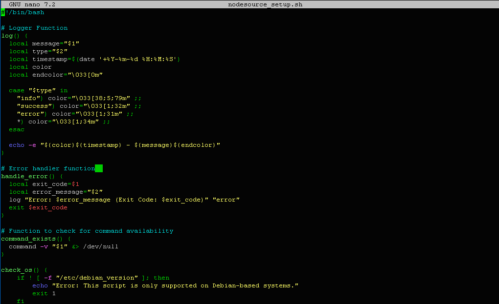 $ nano nodesource_setup.sh