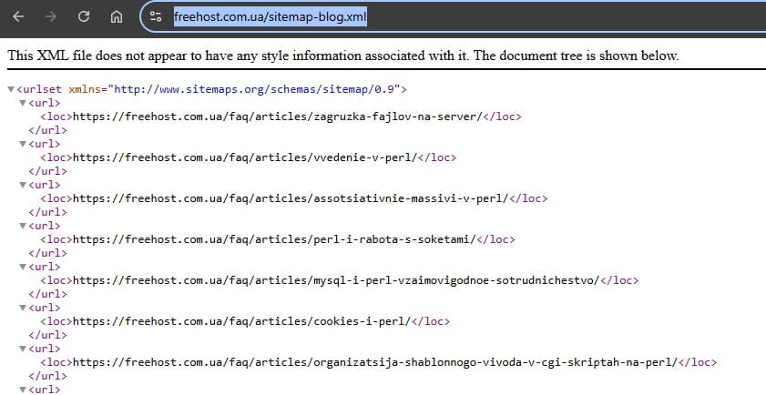 Sitemap ��� �����