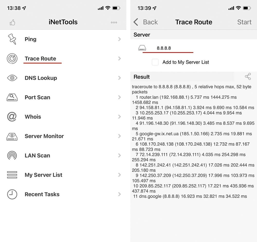 Как сделать трассировку (traceroute) к серверу под разные ОС - FreeHost