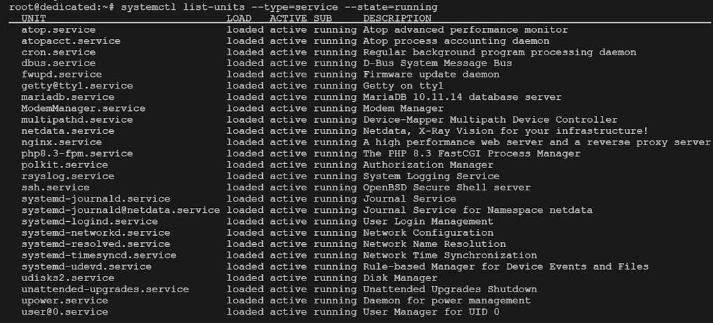 Перегляньте дистрибутив Ubuntu Server, Debian, CentOS і його версію