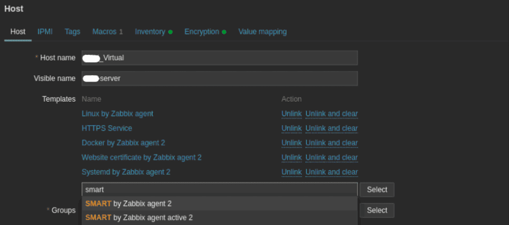 ��������� Zabbix